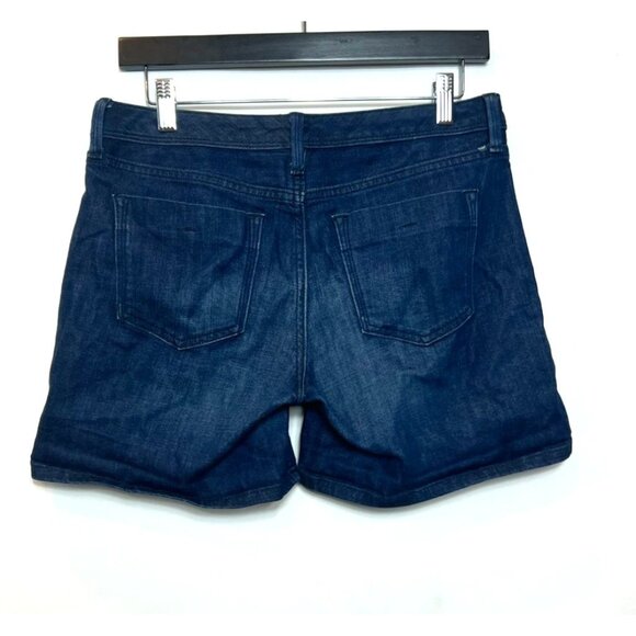 Banana Republic Dark Denim Roll-Up Jean Shorts Size 27 Womens Casual Summer Wear - Picture 6 of 12